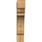 Ekena Millwork Olympic Block Rough Sawn Bracket, Western Red Cedar, 4"W x 18"D x 22"H BKT04X18X22OLY05RWR - alternate 4